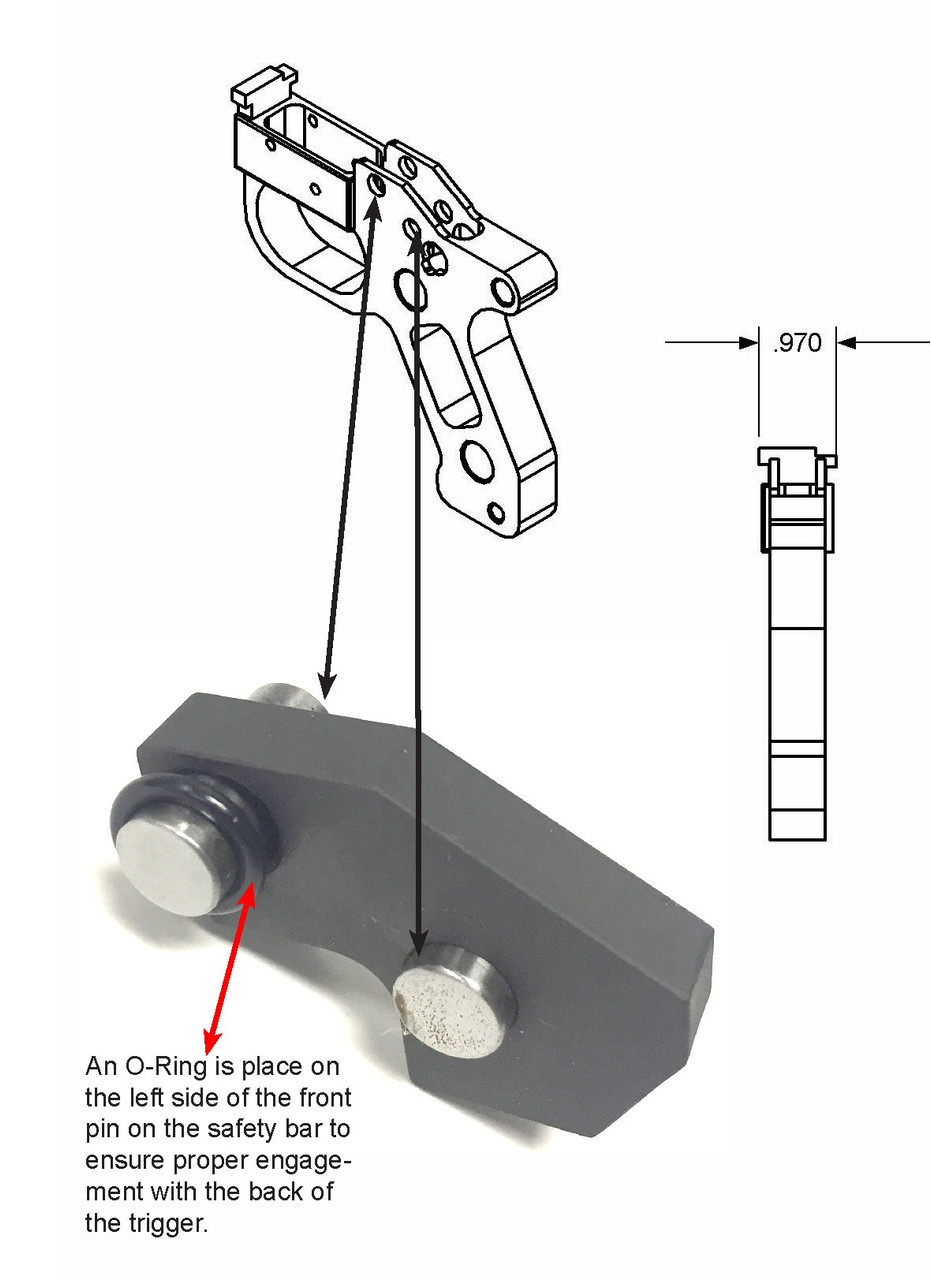 MG42 Semi Trigger Pack (machined) - BRP CORP