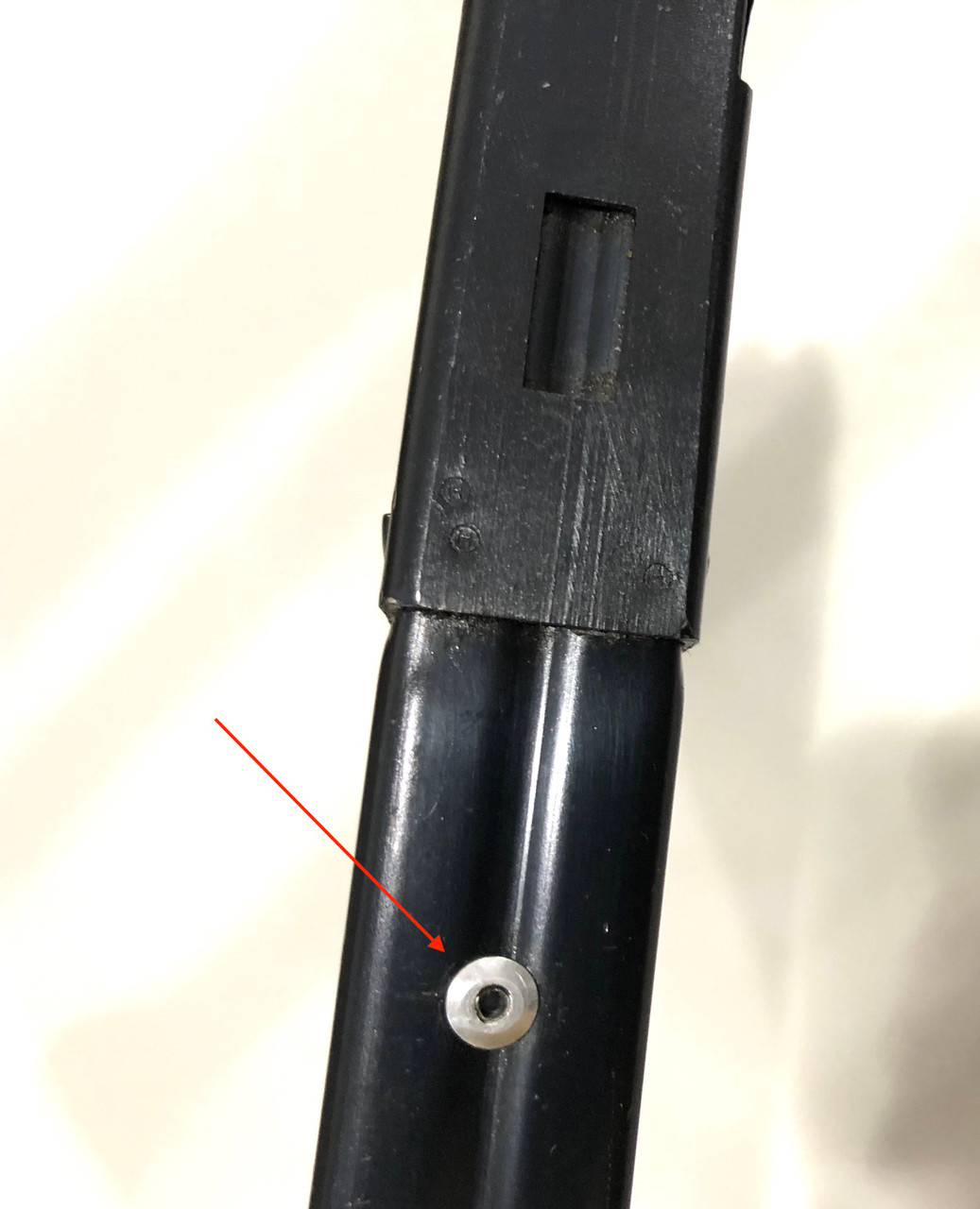 Original MP41 Magazine Pinned to 5 Rounds 