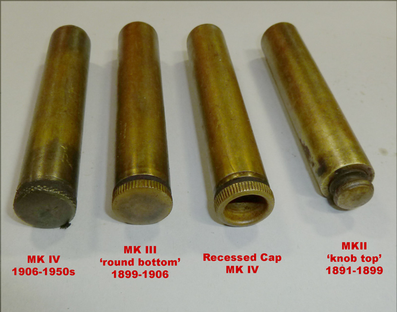 SMLE MK II  Brass  Oiler (knob top) - Unnumbered