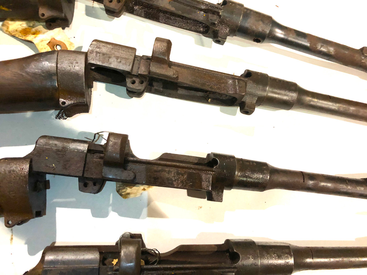 Lot 2: 5 x Lithgow No1 MKIII DP Barreled Receivers with Cut Barrels (FFL Required)