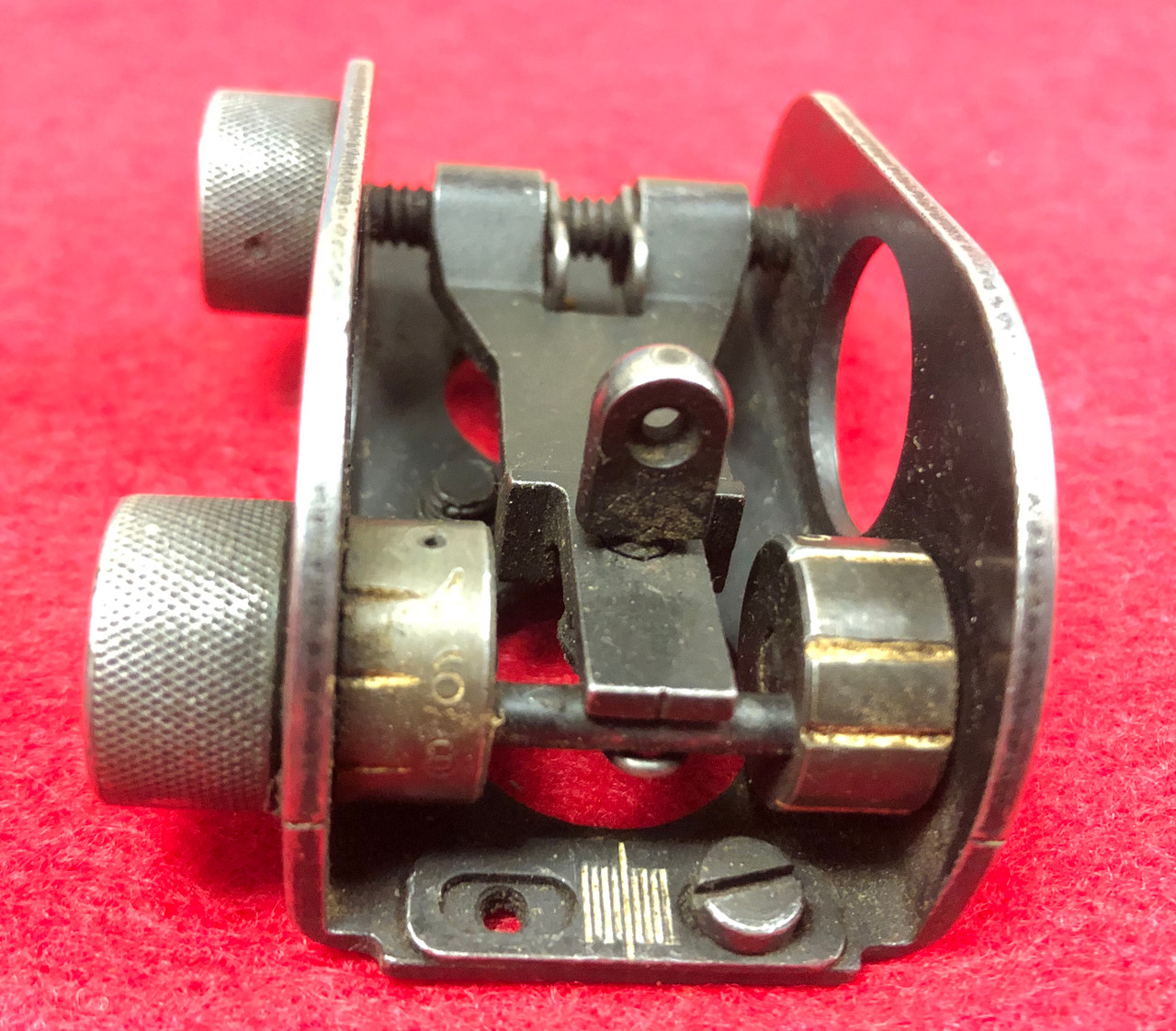 Original Canadian C9 - SAW - M249 MG Complete Rear Sight with Screws
