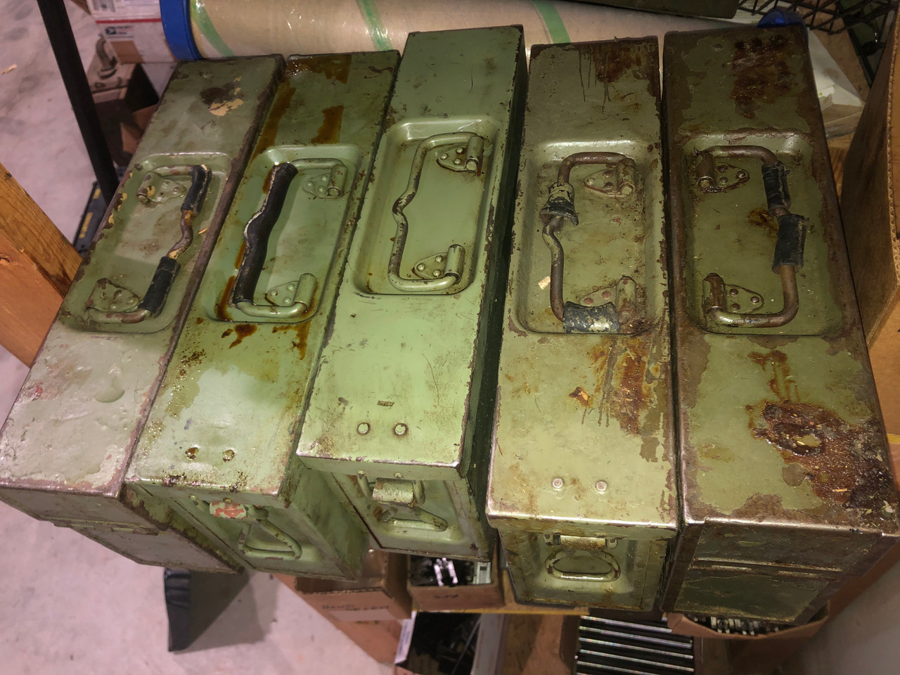 VZ37 8mm Ammo Can - Fair Condition