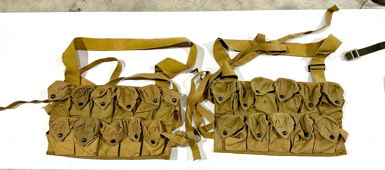 Lot 230621-06: Two US grenade vests Earl & Wilson 1918