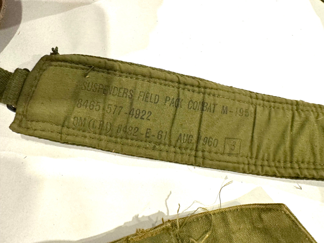 bushdebrunt secretnumber protectionセット Lot 230621-07: Suspender Web Gear Lots - BRP CORP
