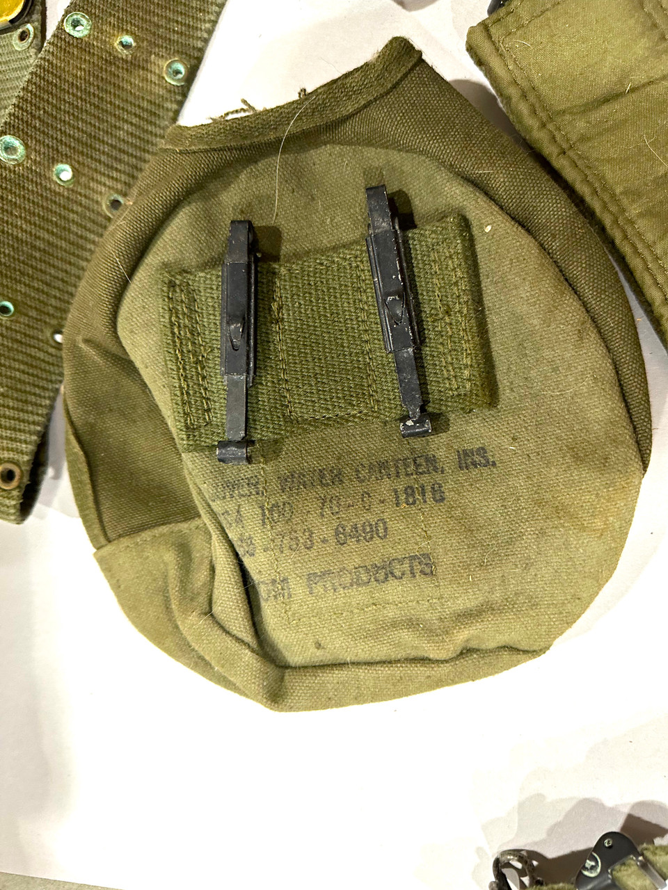 bushdebrunt secretnumber protectionセット Lot 230621-07: Suspender Web Gear Lots - BRP CORP
