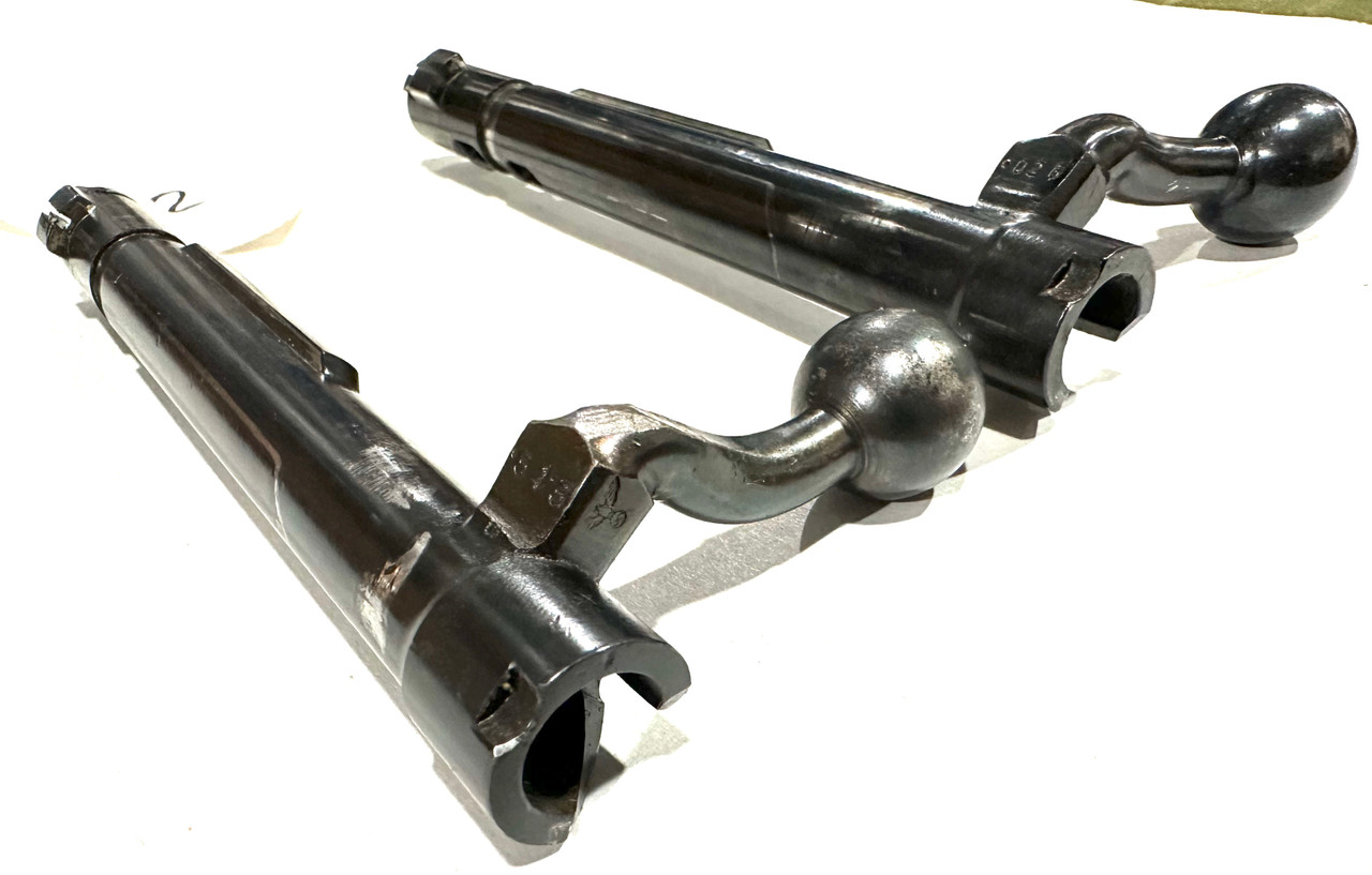 Lot 230718-02: 2 x K98 Bolt Bodies - Stripped - Modified Handles