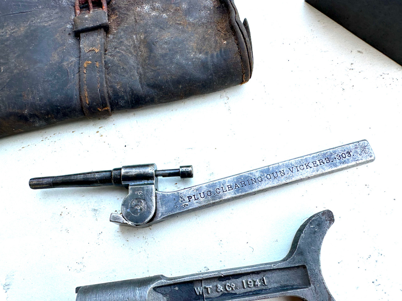 Lot 230719-06: Vickers Tools and Tin Lot