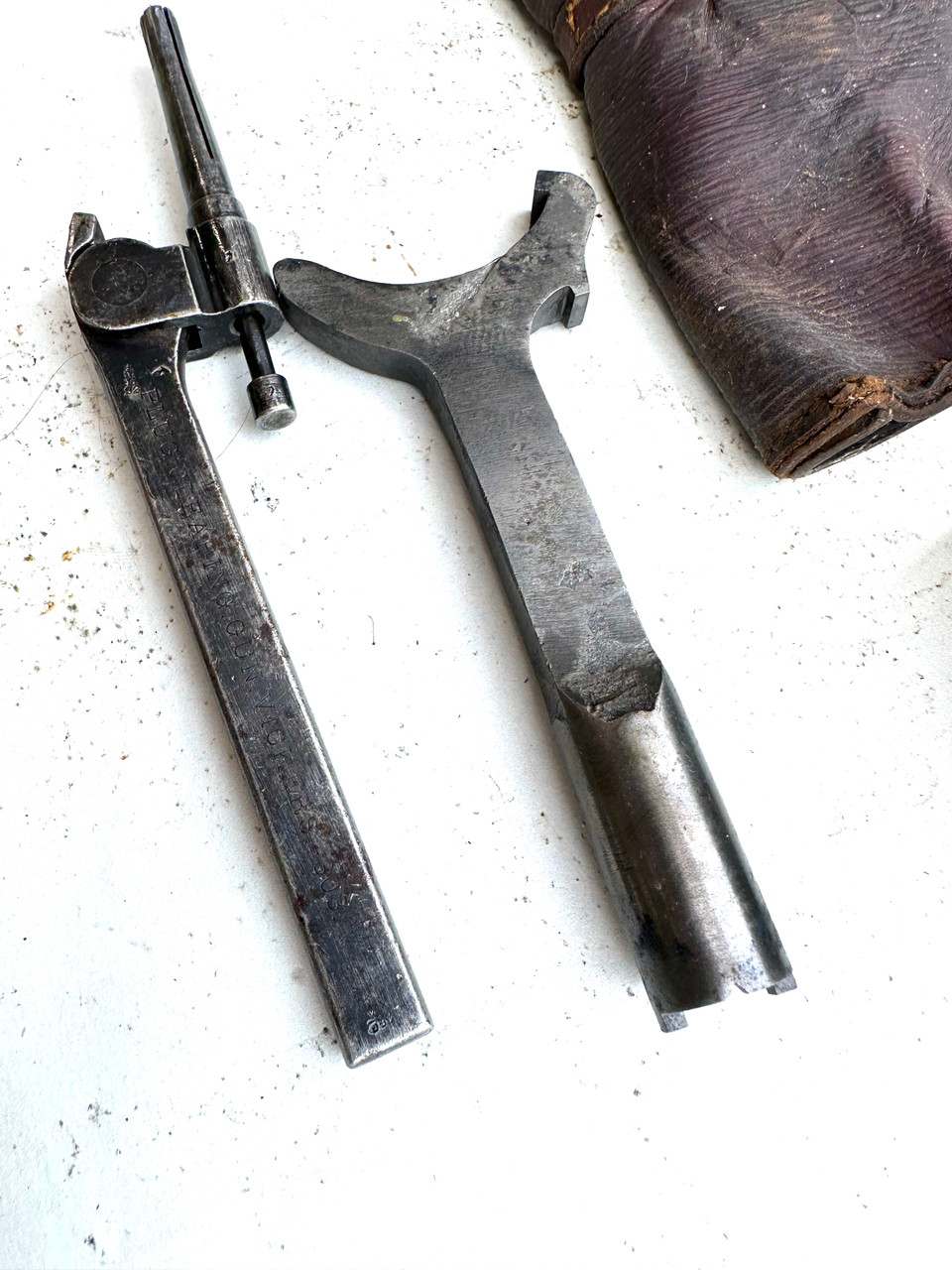 Lot 230719-13: Vickers Tools and Tin Lot