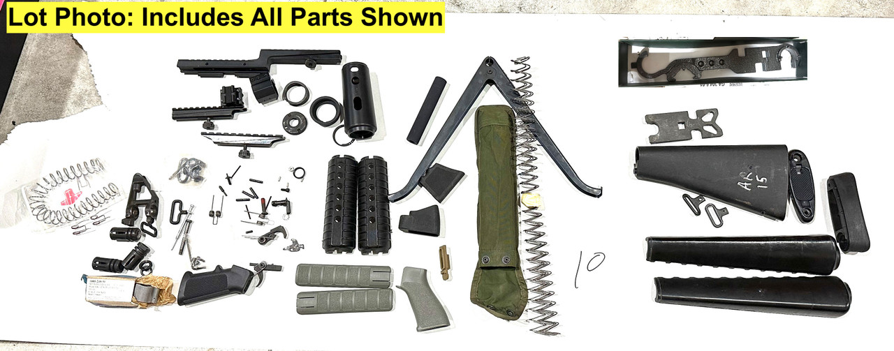 Lot 10: Big Lot of AR parts - SHIPS FREE