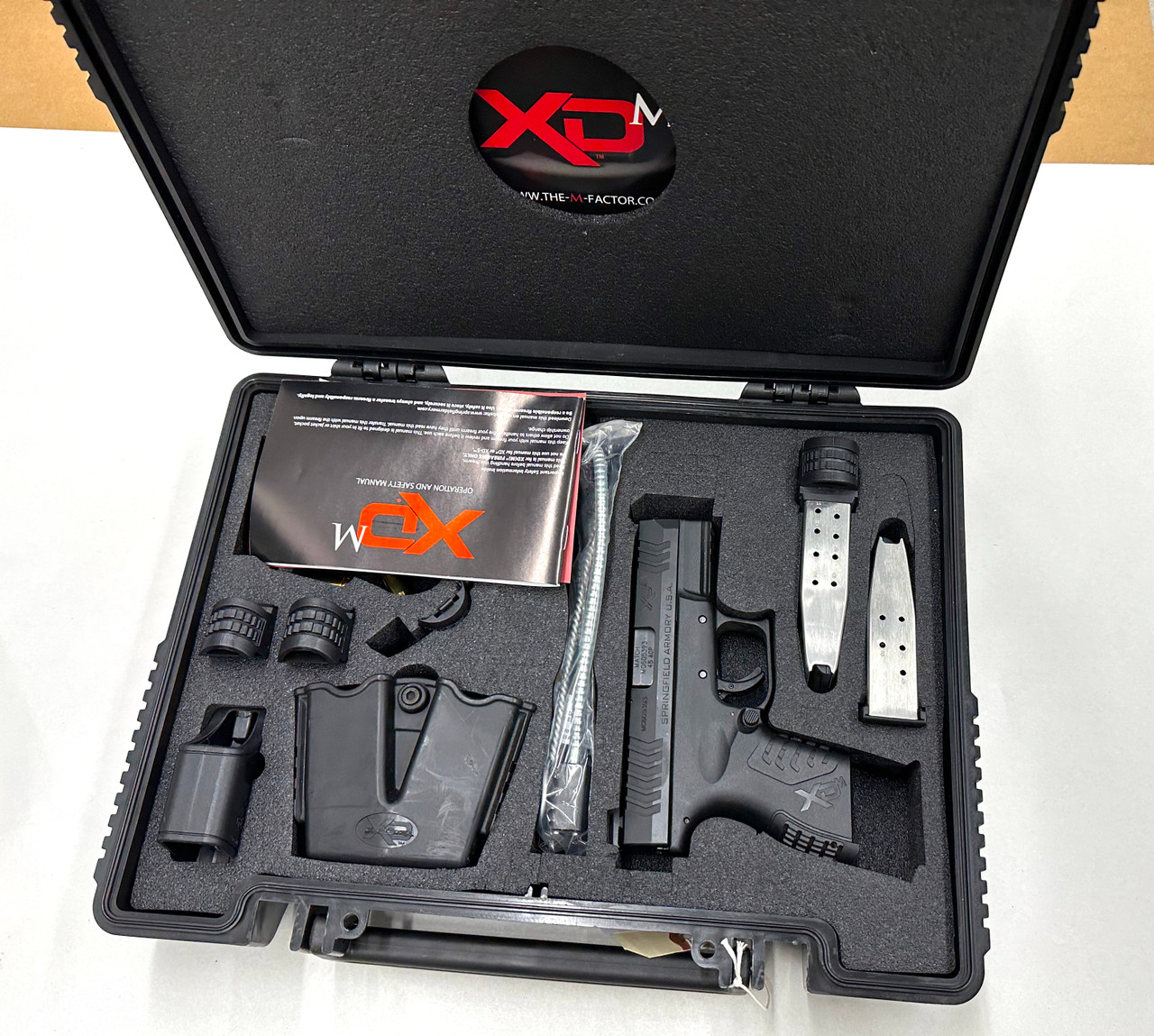 Lot 230901-03: Springfield XDM 45 with Box Kit