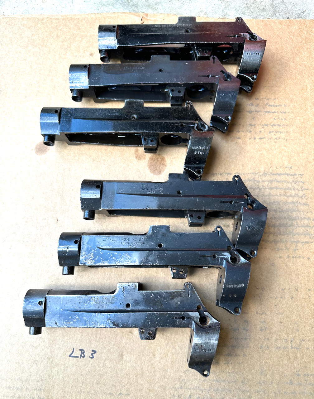 231002-LB3: Six Long Branch  1943 No4 MkI Receivers (FFL Required)