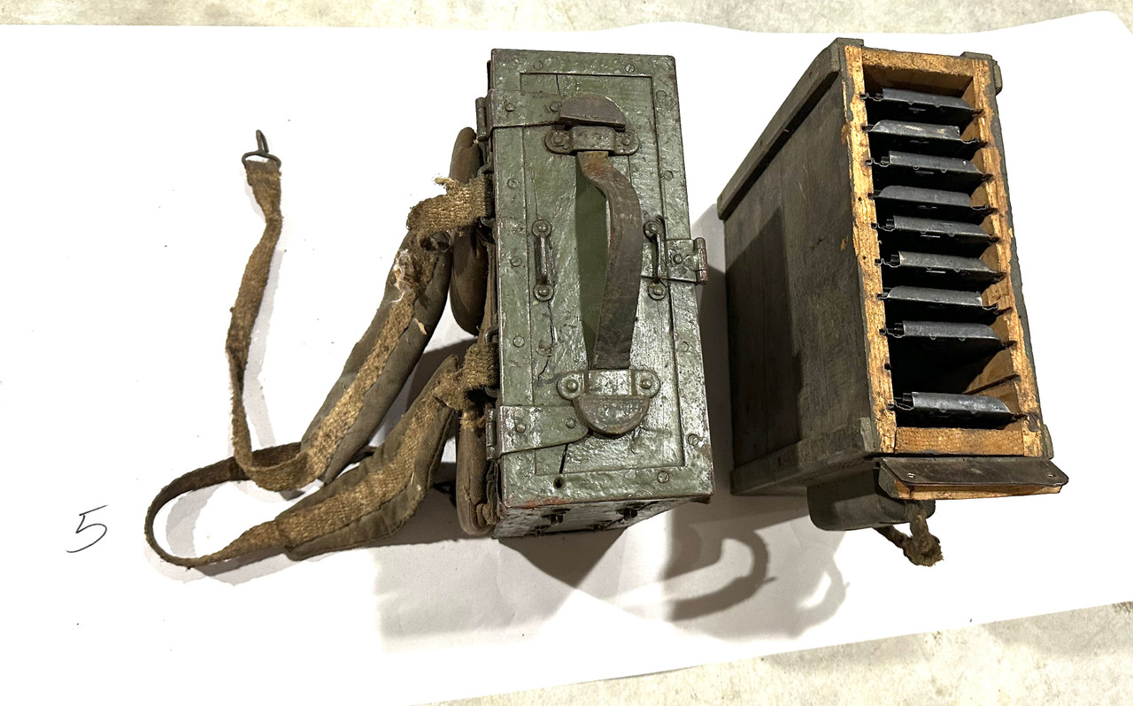 Italian WWII Breda M37 Feed Strip in boxes