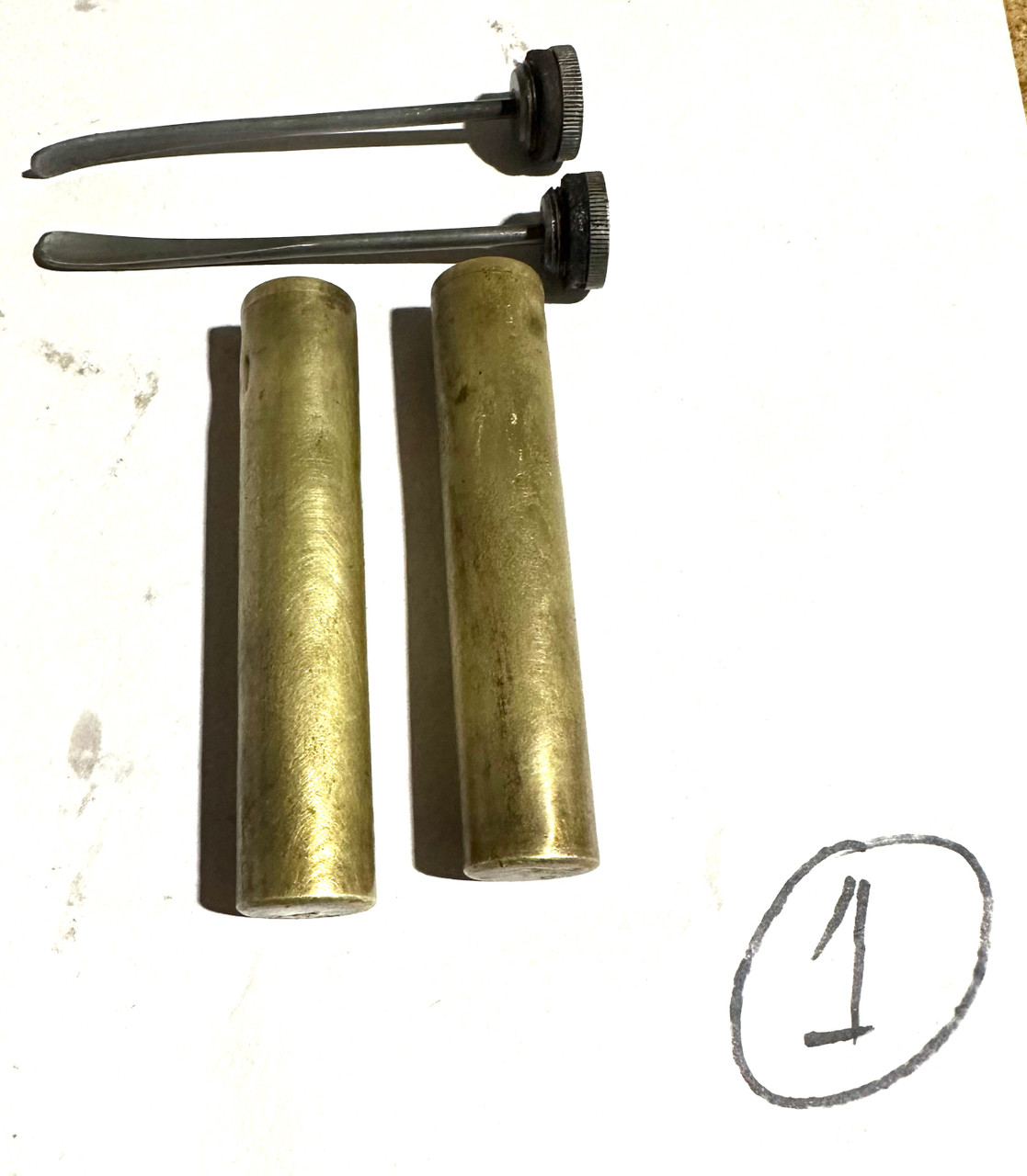 2401015-01 Lot of 2: SMLE MK IV Brass Oiler - WEC steel top - BRP CORP