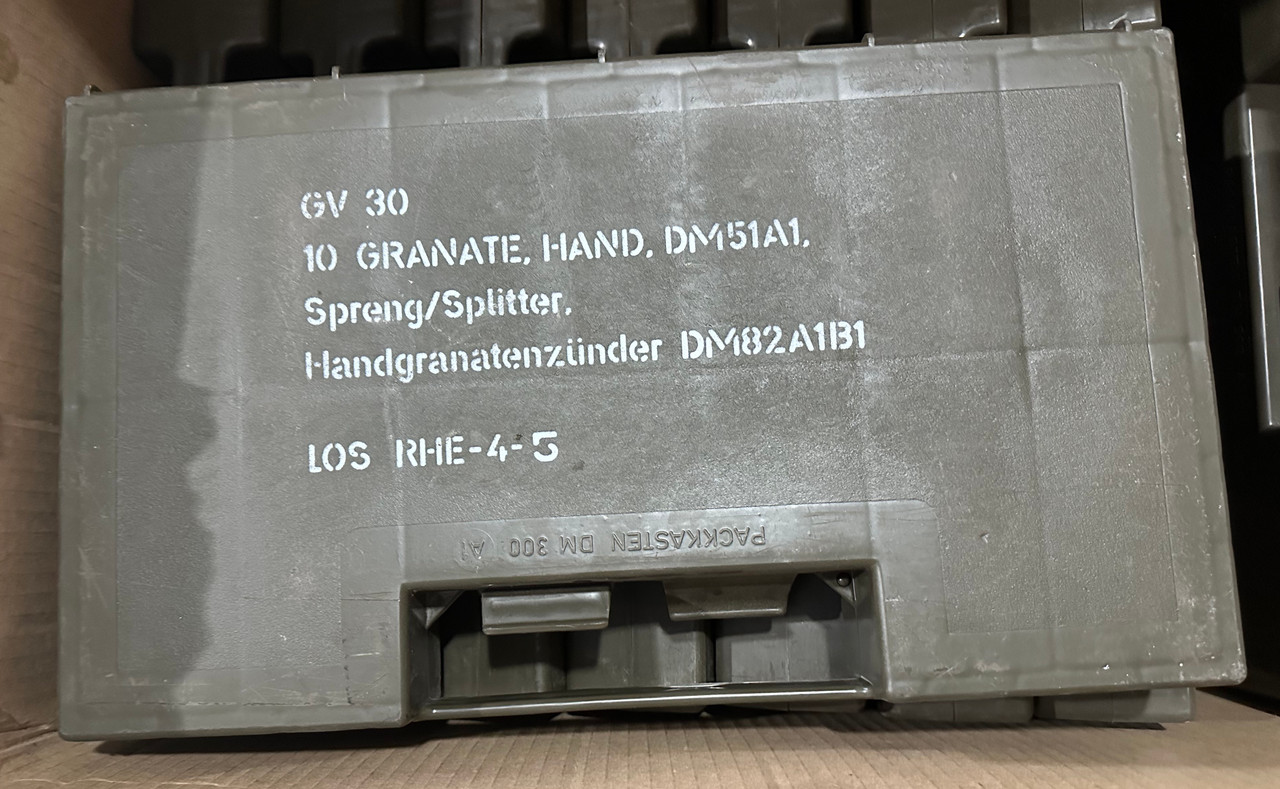 German Grenade Box (1pc)
