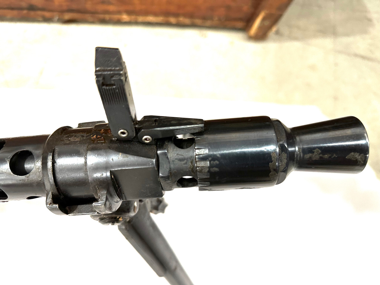 Lot: MG34 Display Gun with Parts