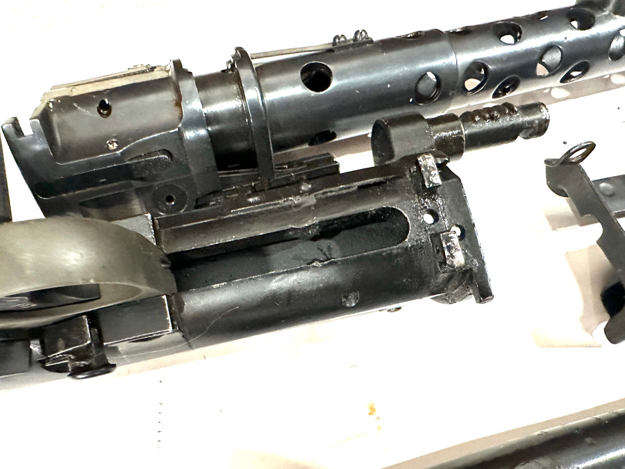 Lot: MG34 Display Gun with Parts