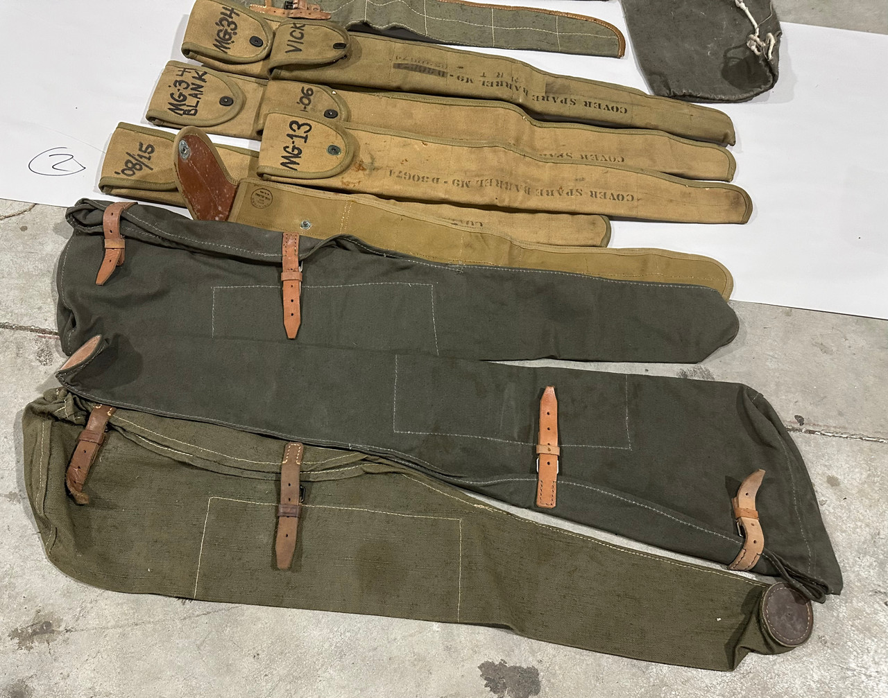 Lot 250313-02: USGI Browning Canvas Items