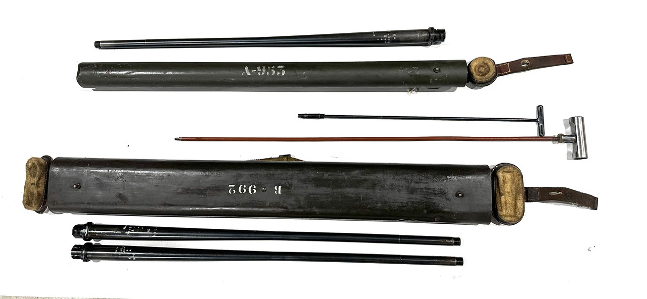 MG13 Barrels with 2 Metal Carriers and Cleaning Rod
