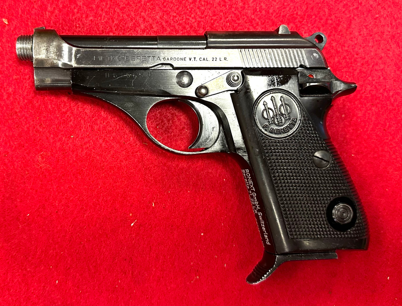 Lot 565U: Beretta 71 .22LR Mossad Threaded Barrel - Good Condition - FFL Required