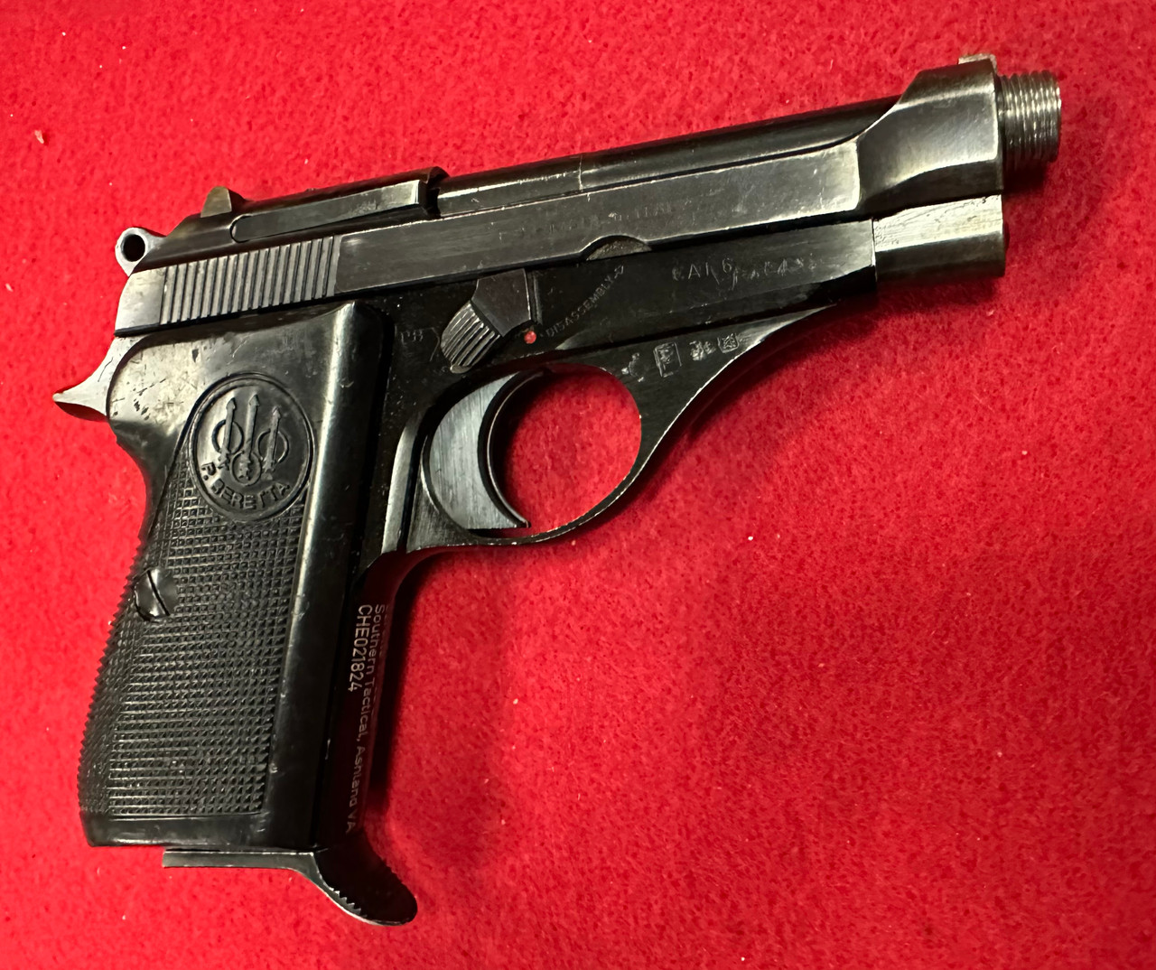 Lot 565U: Beretta 71 .22LR Mossad Threaded Barrel - Good Condition - FFL Required