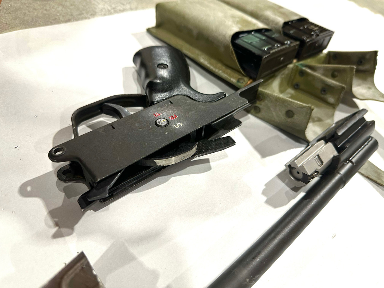 G3 Front Assembly with Trigger Pack, Barrel, Bolt, and Mags Lot