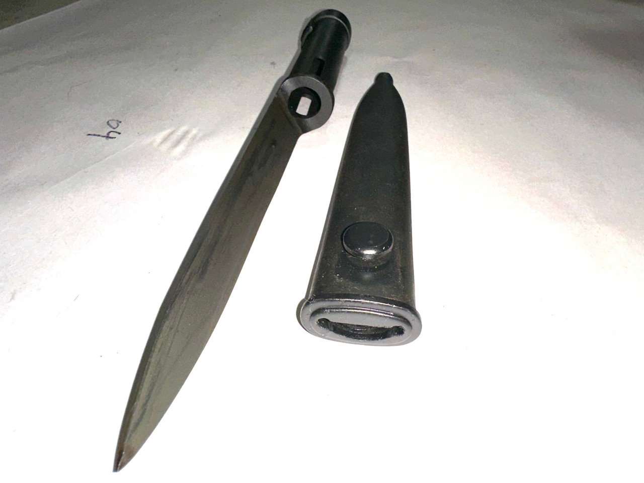 FAL Type C Bayonet with Plastic Scabbard