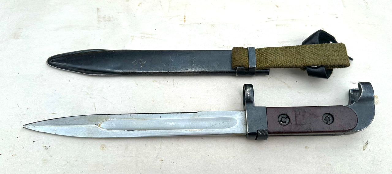 Early AK-47 Type 1 Bayonet with Scabbard