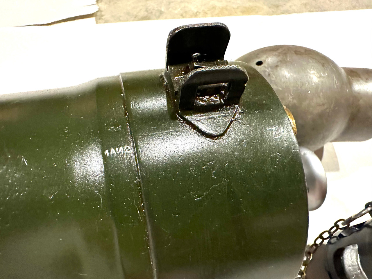 Lot RM-250731-03: Aussie Vickers MMG Parts Kit  and Display (ships free)