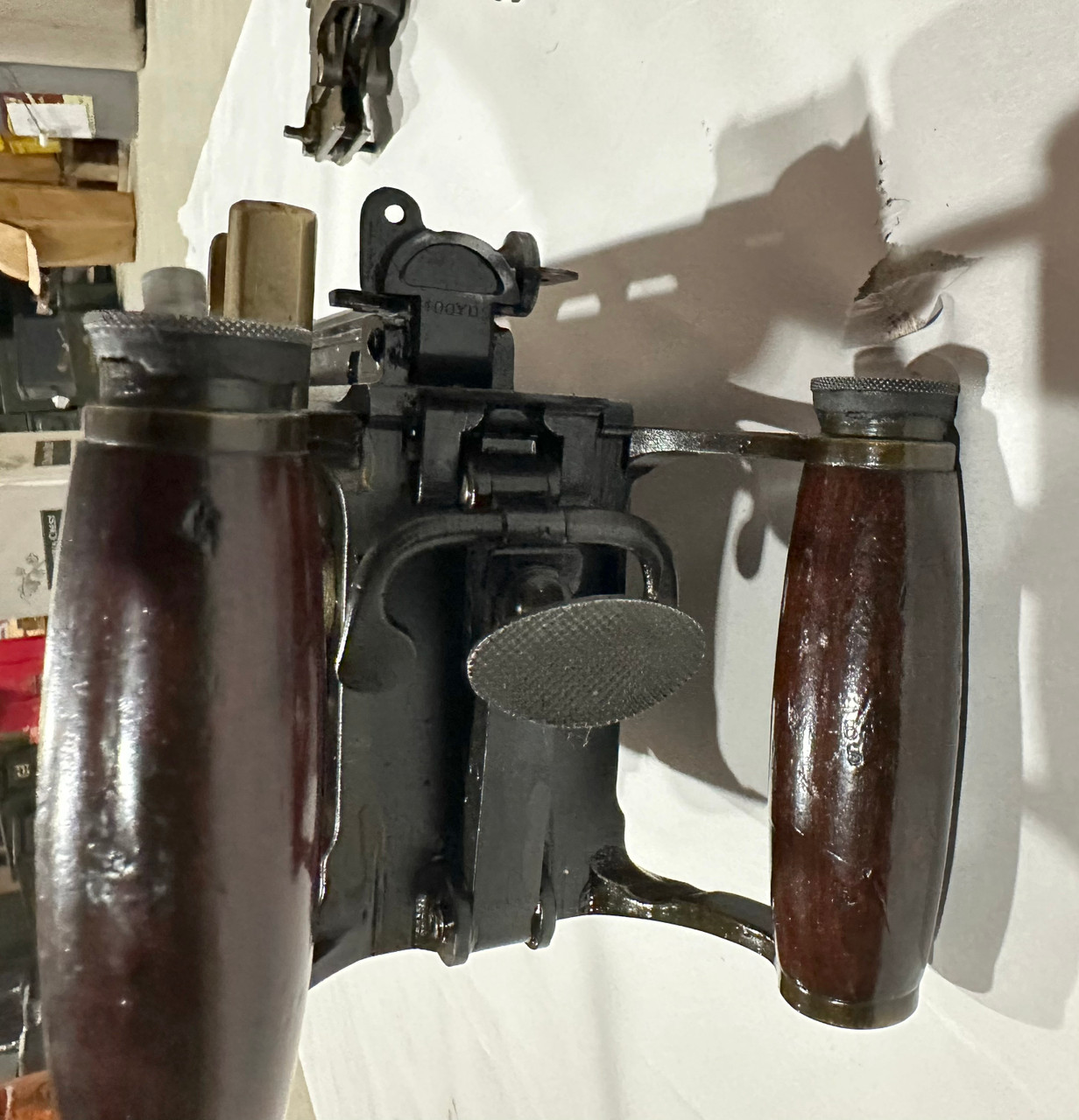 Lot RM-250731-03: Aussie Vickers MMG Parts Kit  and Display (ships free)
