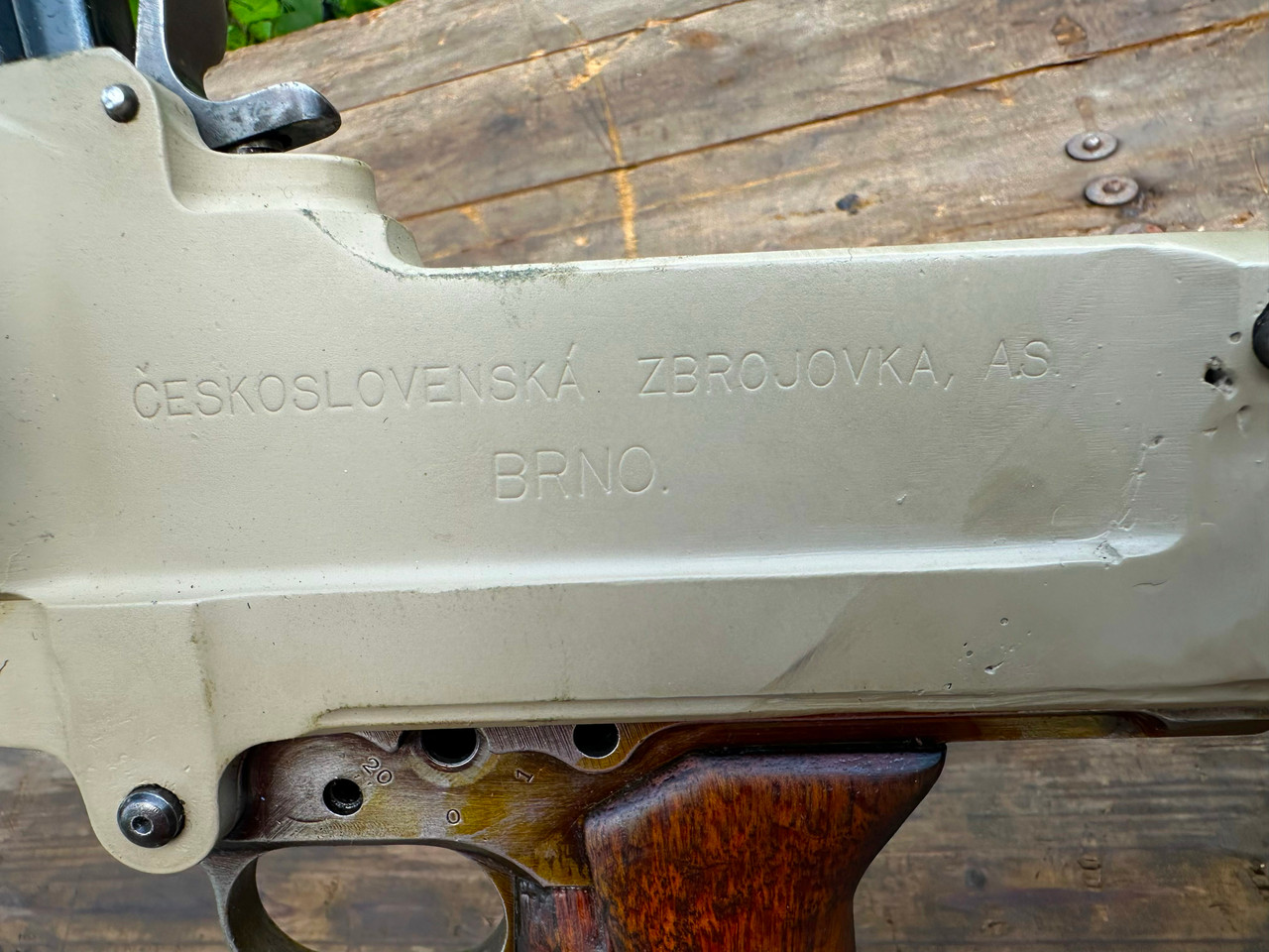 Lot 250731-05: Czech ZB26 Display Machine Gun  with ZB30 Bolts and Barrel