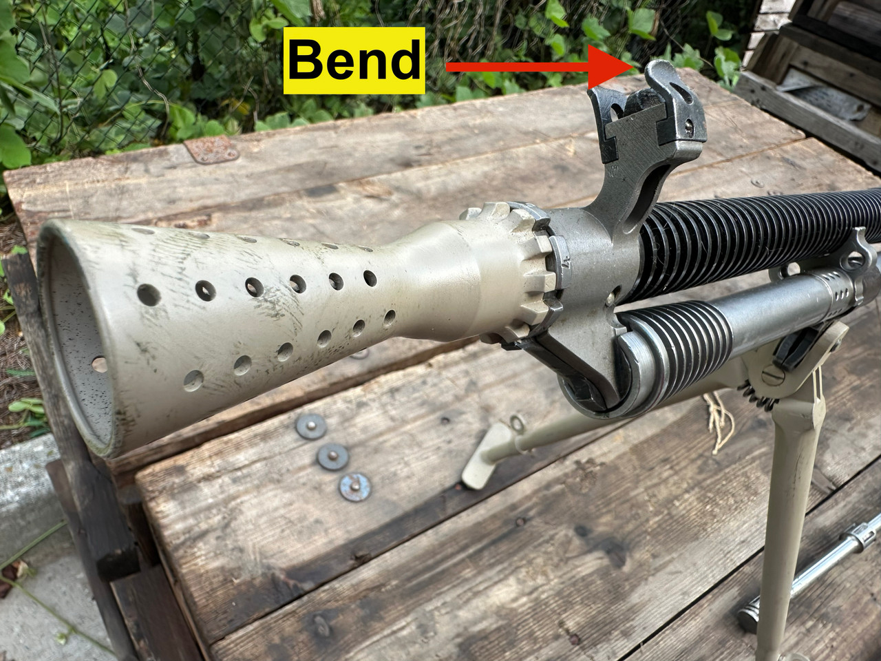 Lot 250731-05: Czech ZB26 Display Machine Gun  with ZB30 Bolts and Barrel