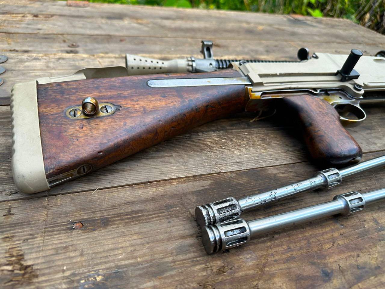 Lot 250731-05: Czech ZB26 Display Machine Gun  with ZB30 Bolts and Barrel