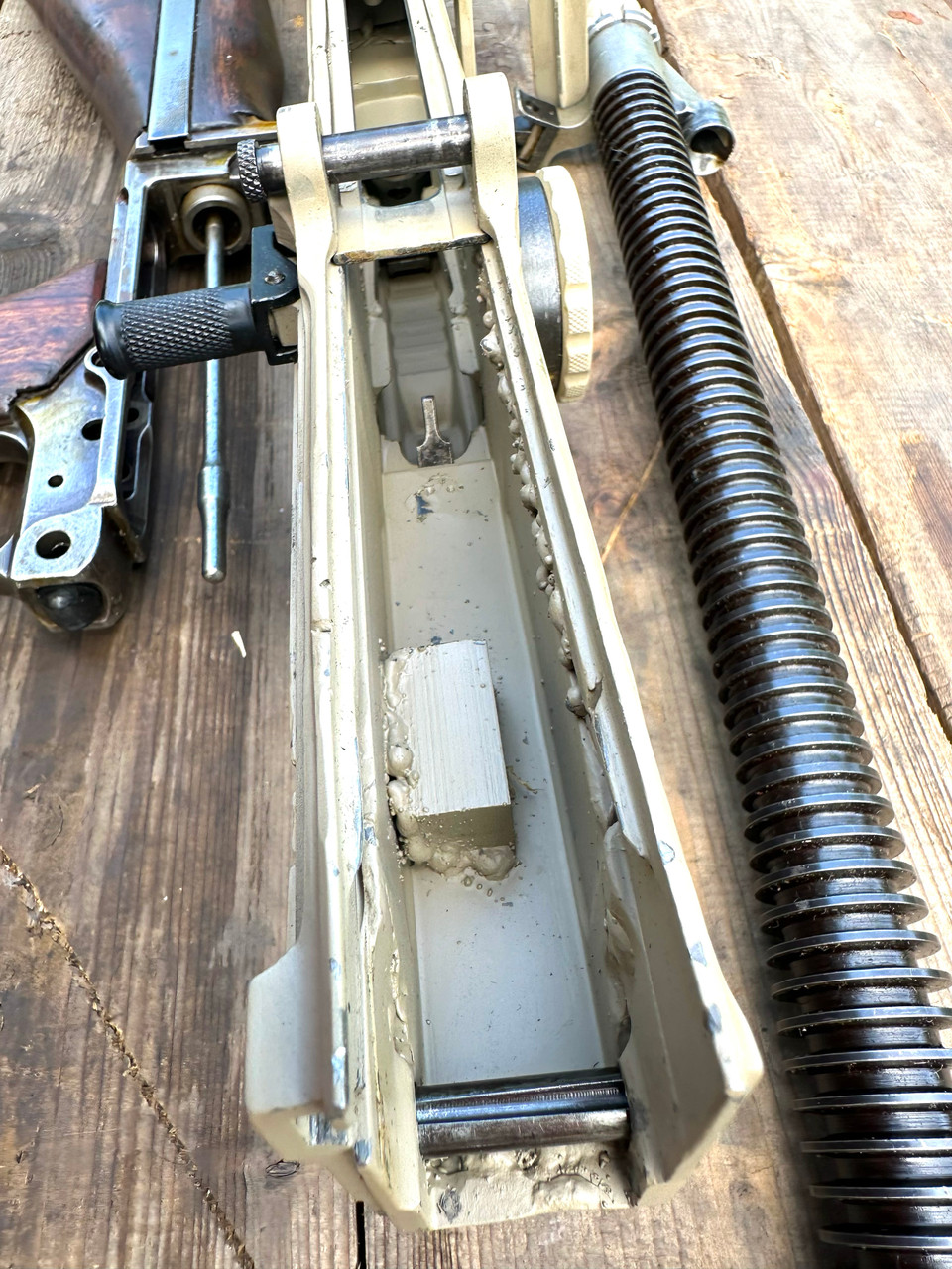 Lot 250731-05: Czech ZB26 Display Machine Gun  with ZB30 Bolts and Barrel