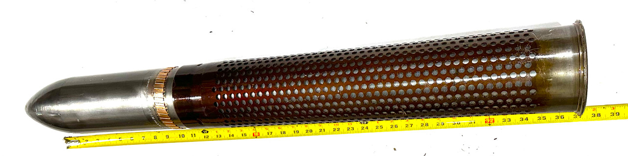 Lot of 1 x U.S. 106mm M40 Recoilless Rifle Inert Round with T75 Casing - dated 1956 - SHIPS FREE