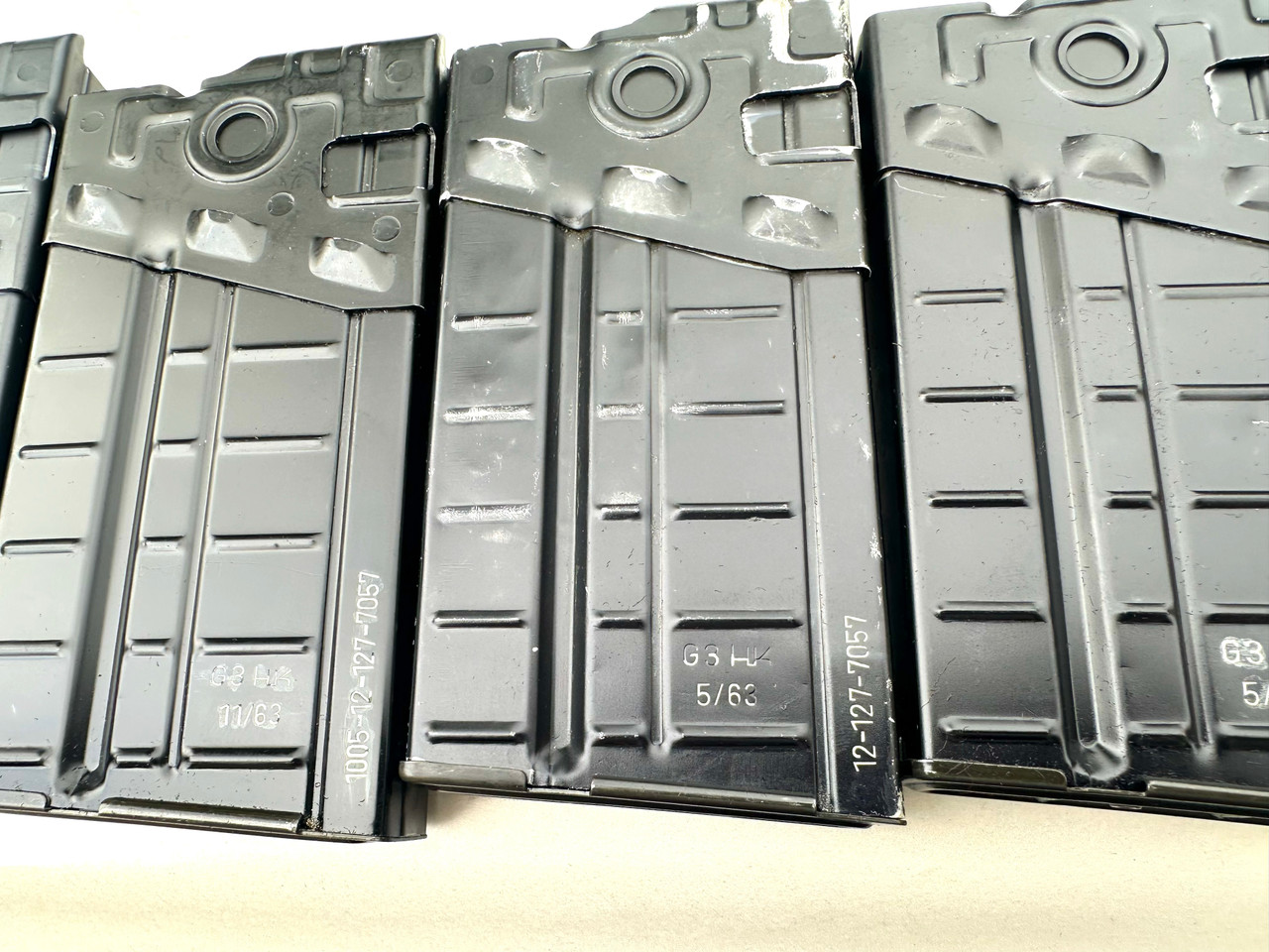 Lot of 7 x German G3 Aluminum Mags dated 1963