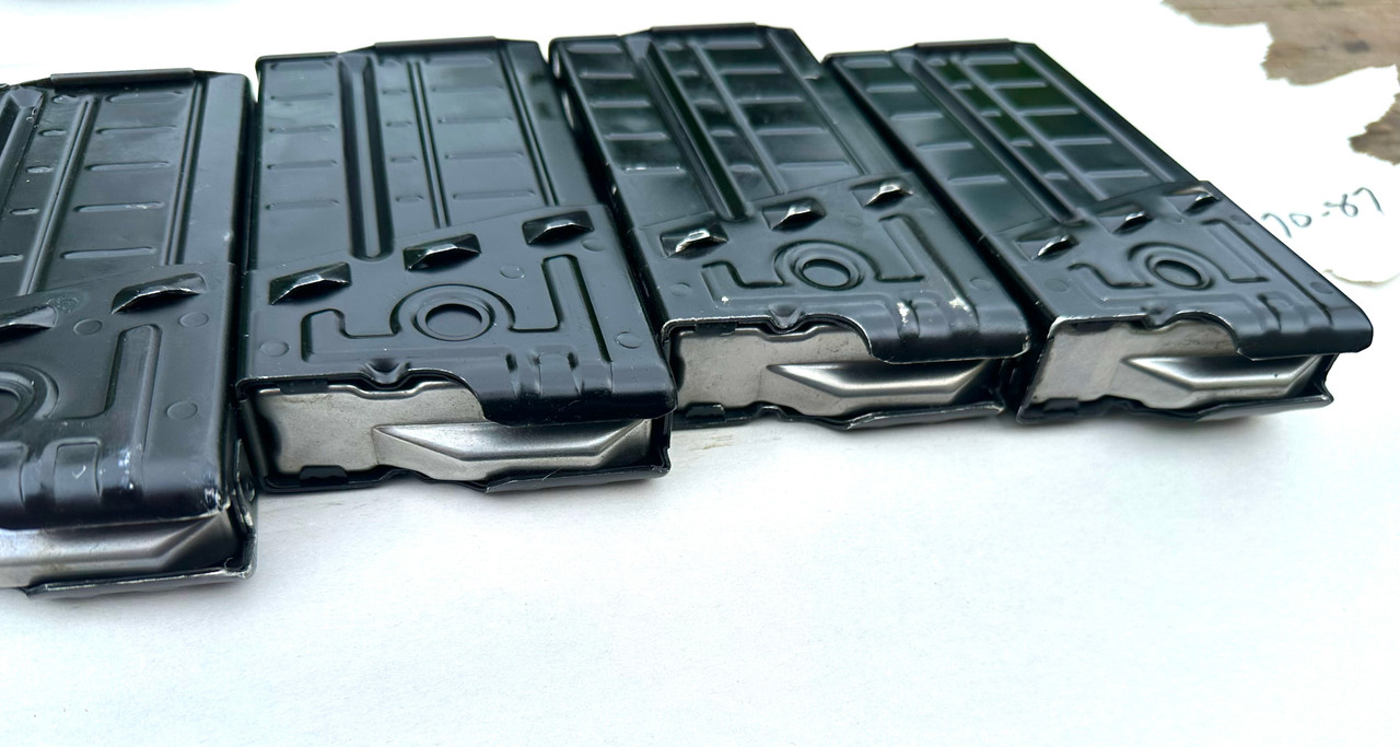 Lot of 6 x German G3 Aluminum Mags dated 1970-1987