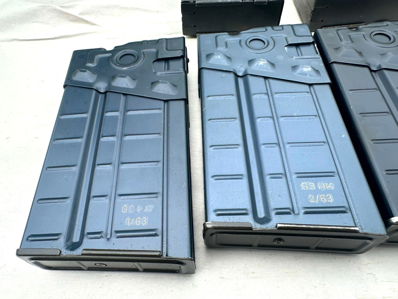 Lot of 5 x German G3 Aluminum 20rd Mags and 2 x 5rd CETME Mags