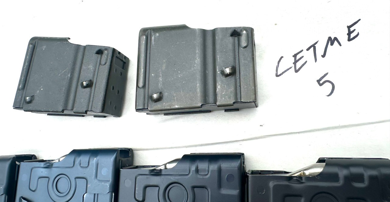 Lot of 5 x German G3 Aluminum 20rd Mags and 2 x 5rd CETME Mags