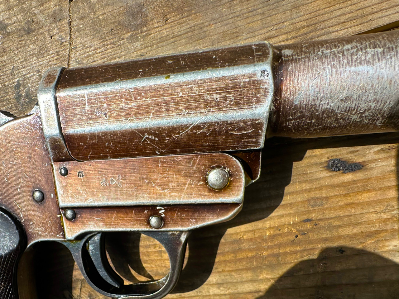 Original German WW2 Walther Leuchtpistole 34 LP34