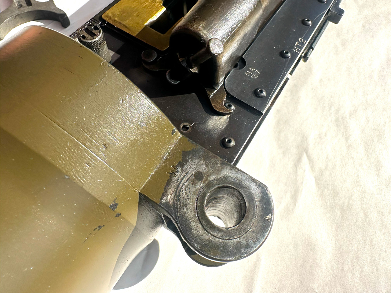 Lot RM-2-6674: Vickers MMG Parts Kit  and Display (ships free) Lot RM-2-6674: Vickers MMG Parts Kit  and Display (ships free)