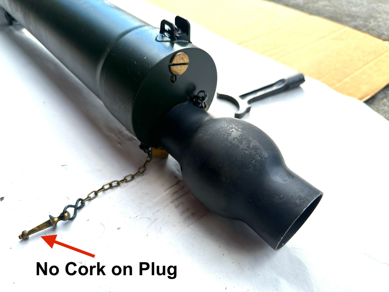 Lot RM-3-8475: Vickers MMG Parts Kit  and Display (ships free)