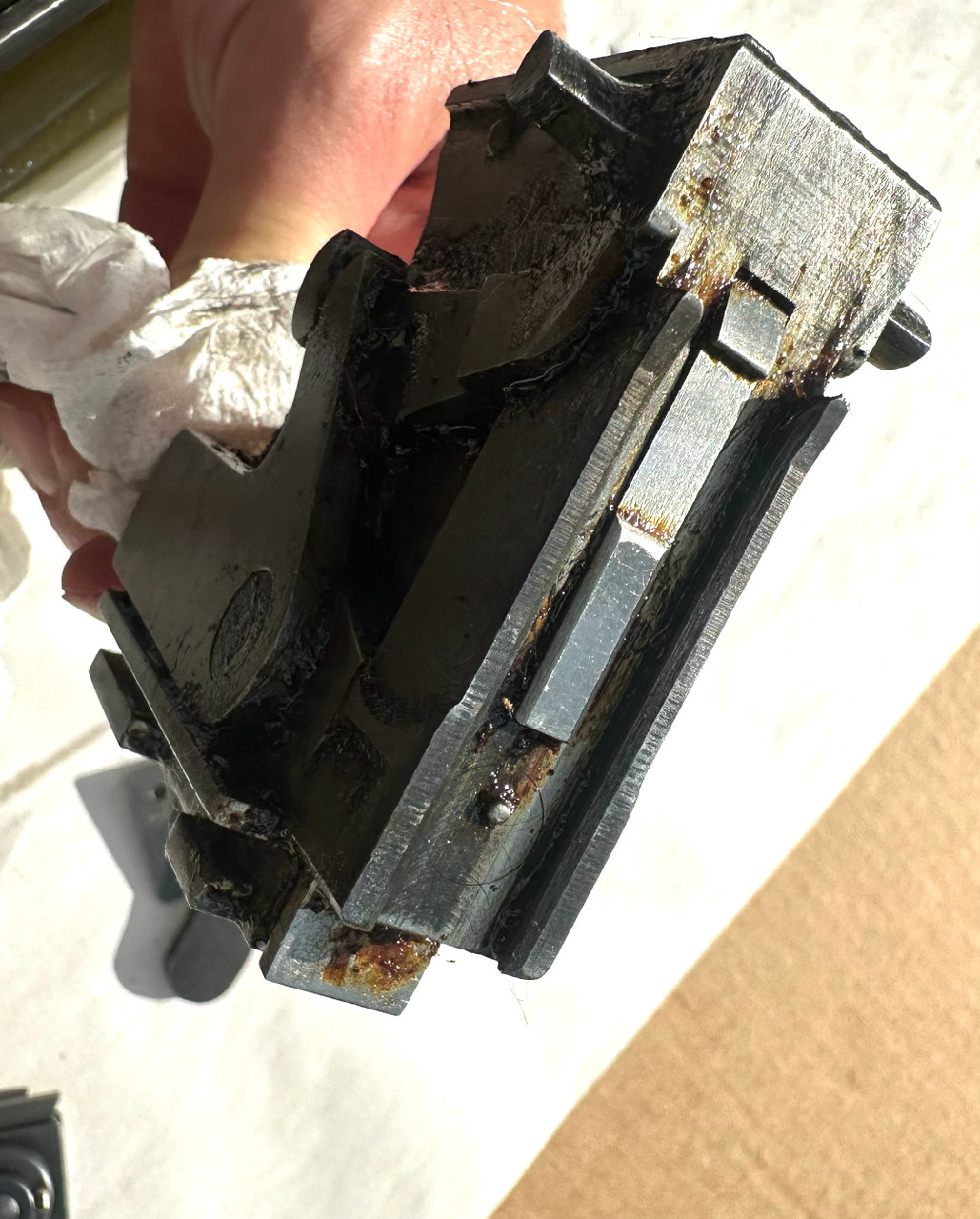 Lot RM-3-8475: Vickers MMG Parts Kit  and Display (ships free)