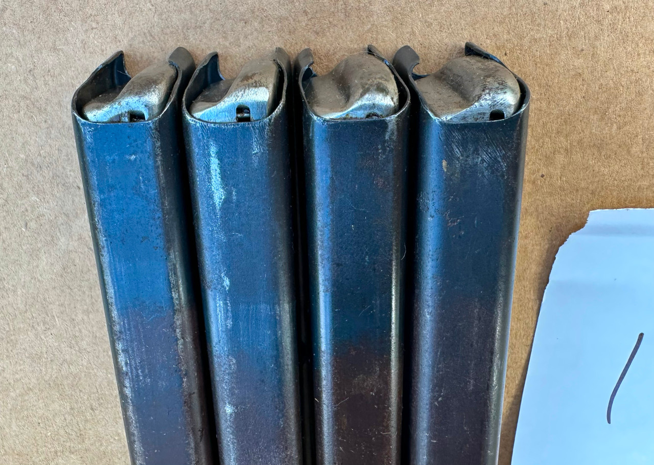 Lot 1: 4 x MP34 Magazines - 9mmx19, 9mm standard