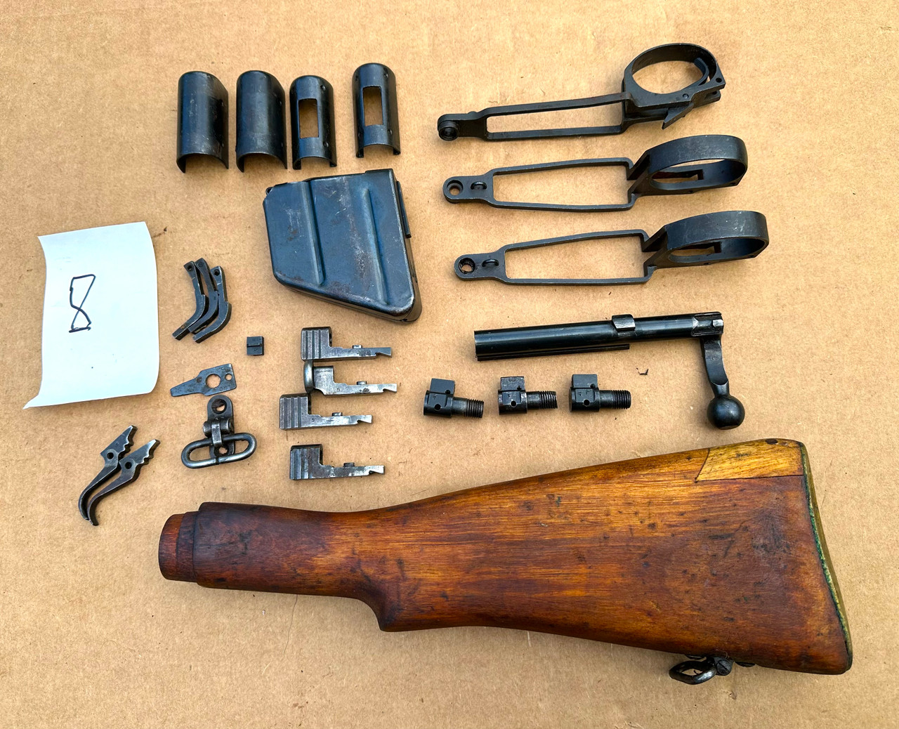 Lot 250825-08: Savage No4 Parts Lot