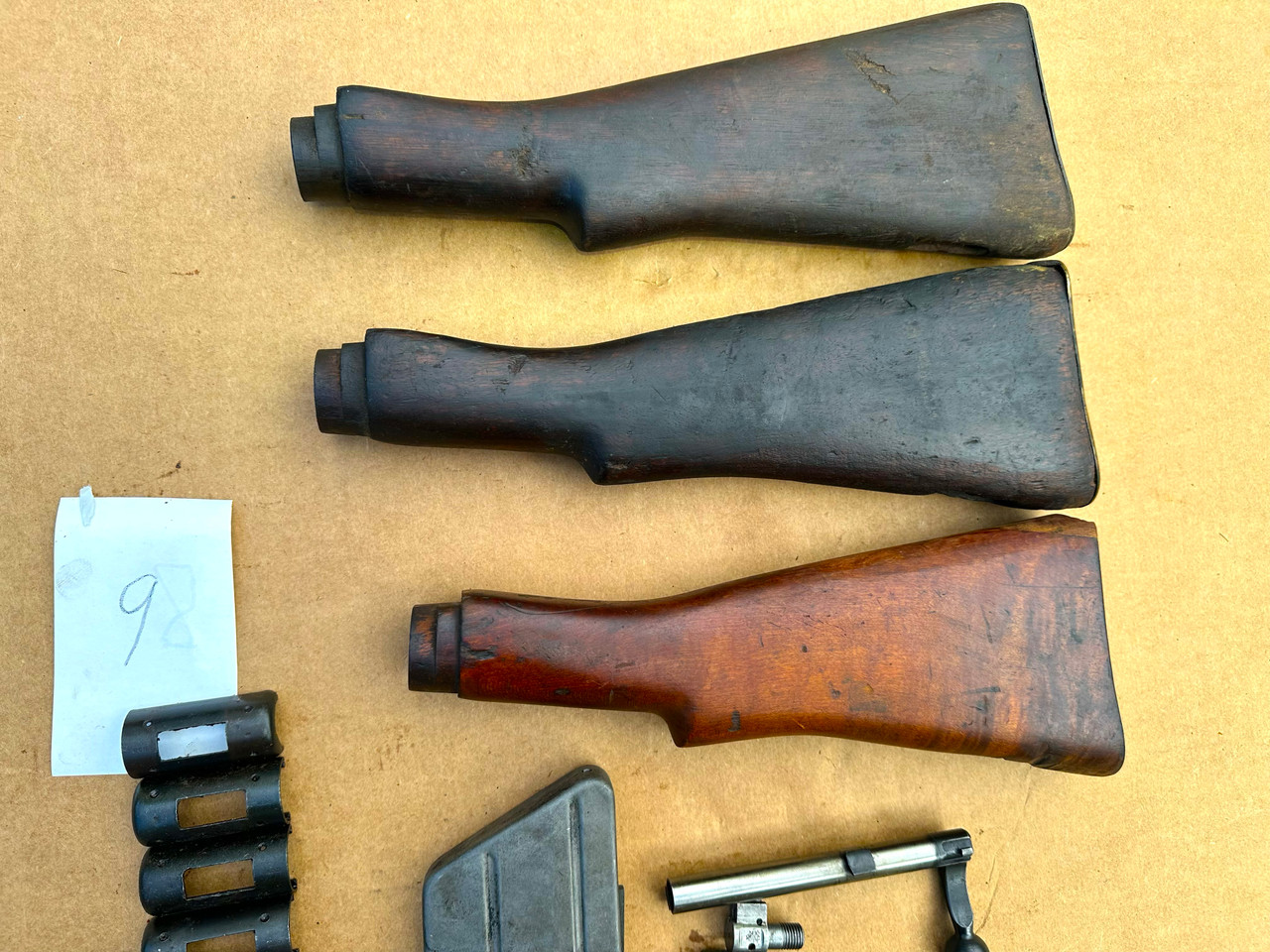 Lot 250825-09: Long Branch No4 Parts Lot