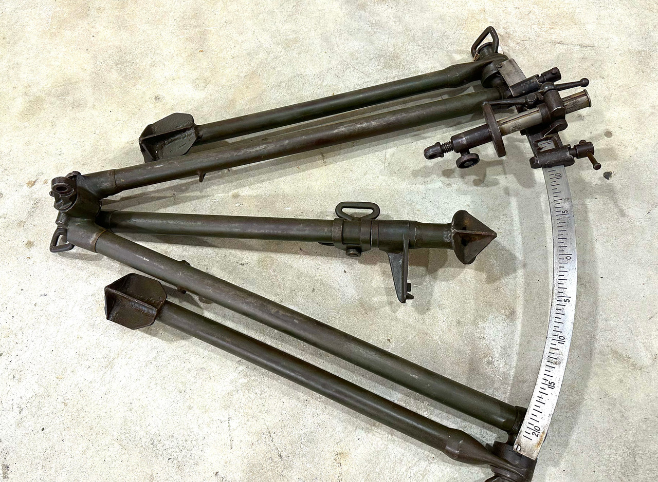 Lot: BW-250911-02: British BREN Mk1 Tripod with AA Front Leg- SHIPS FREE TO THE LOWER 48
