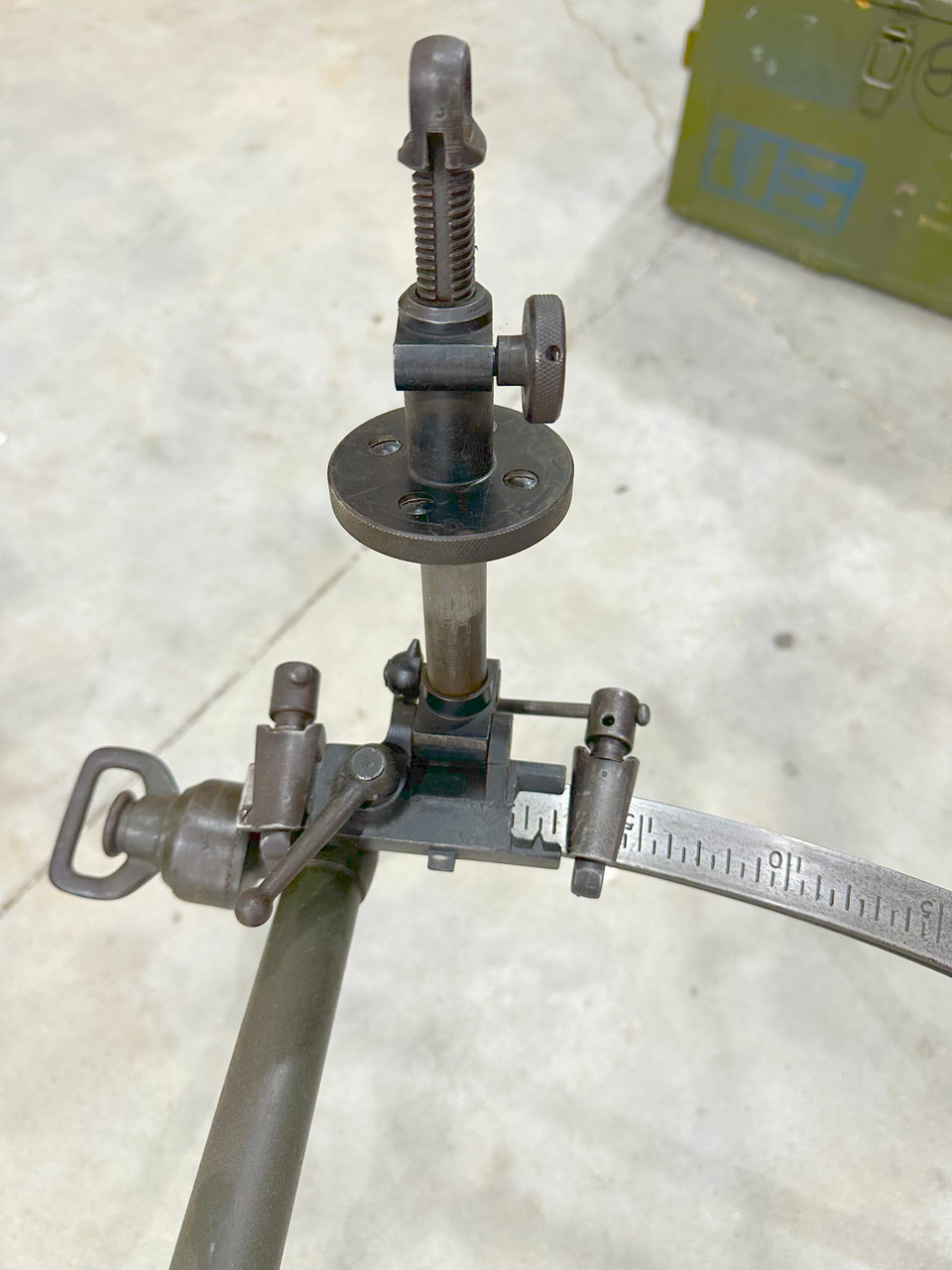 Lot: BW-250911-03: British BREN Mk1 Tripod with AA Front Leg- SHIPS FREE TO THE LOWER 48