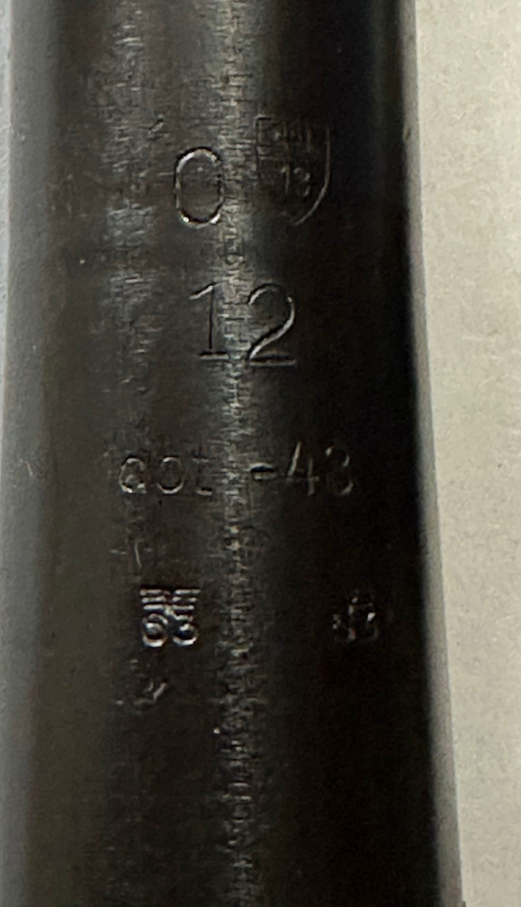 Lot 250923-03: Original MG34 Barrel with  Laufschützer