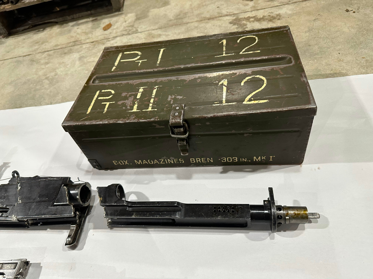 RM-251007-01: BREN MK2 Receiver, Bolt and Magazine Set