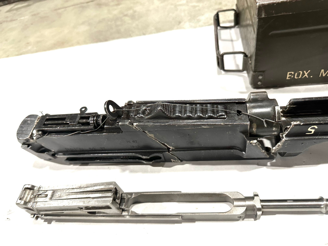 RM-251007-01: BREN MK2 Receiver, Bolt and Magazine Set